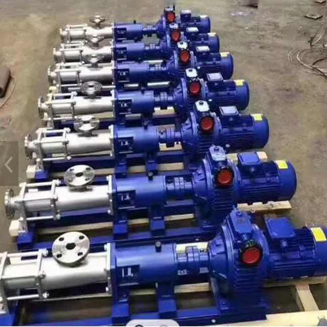 Duurzame het Type van Modderschroef de Installatiepomp 1.5kw van de Pompbehandeling van afvalwater
