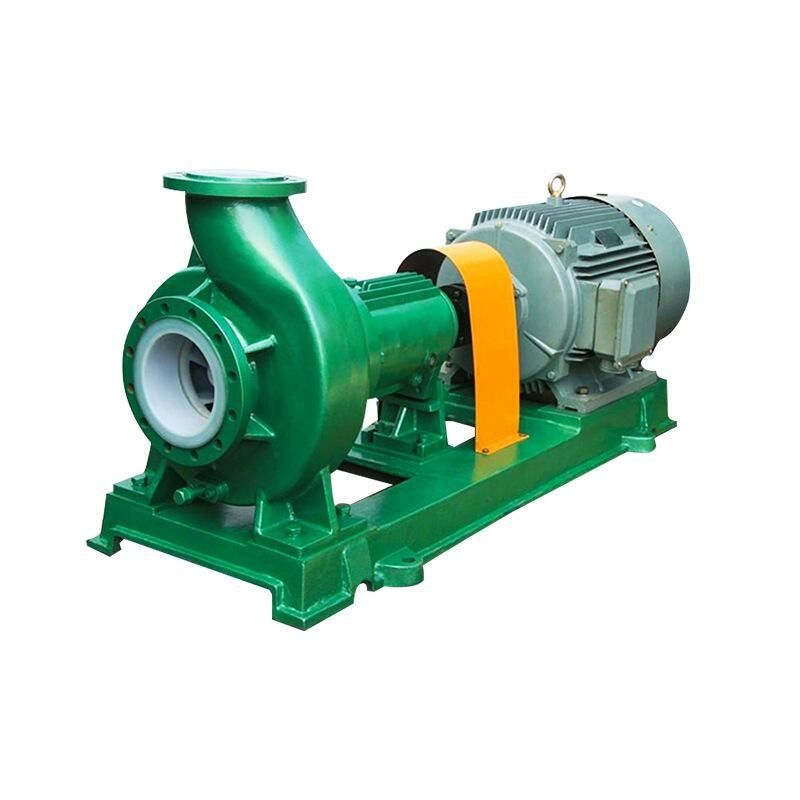 Industriële chemische overdrachtspomp voor maximale temperatuur 120°C en doorstroming van 0,3-400 m3/h