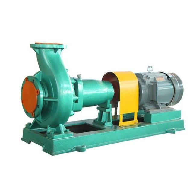 IHF Fluoroplastische centrifuge pomp Corrosiebestendige horizontale chemische pomp PTFE bekleed